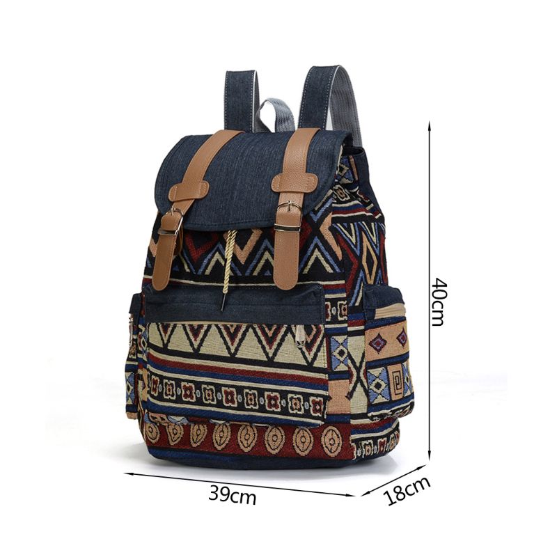 Bohemian Bag | Vintage Rugzak
