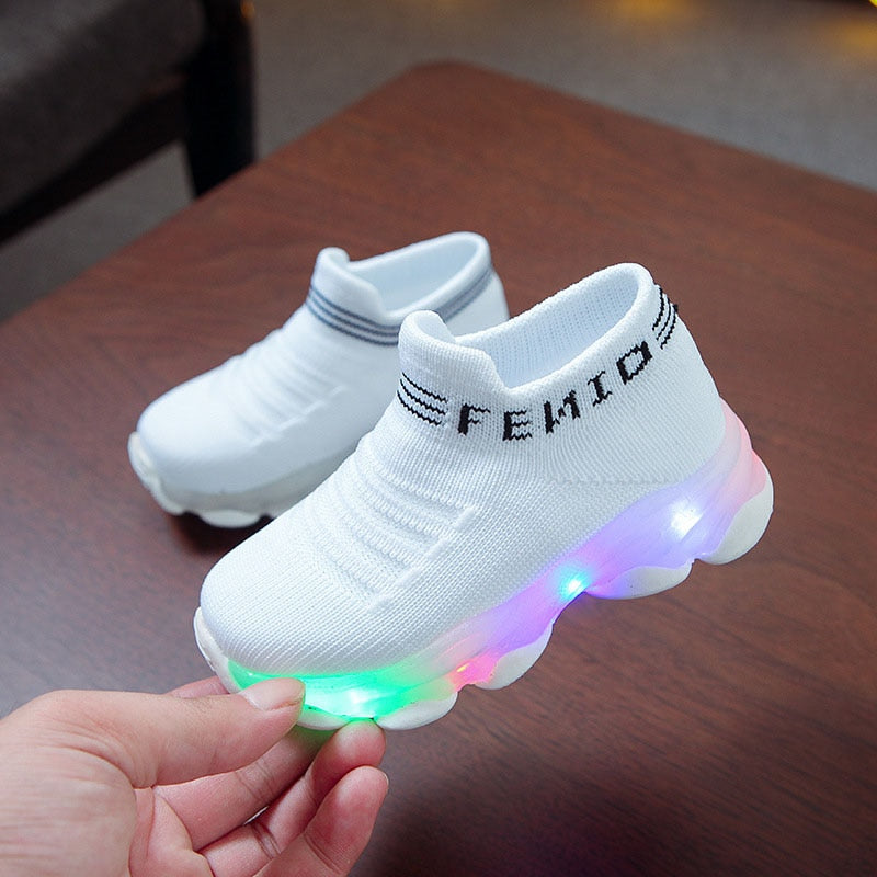 Stapperz – De Lichtgevende Babyschoen