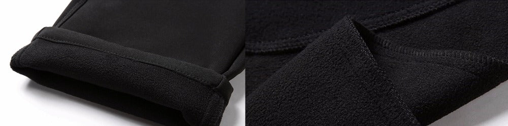 Heren winter gevoerde waterdichte broek