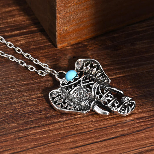 Boho Olifant Ketting