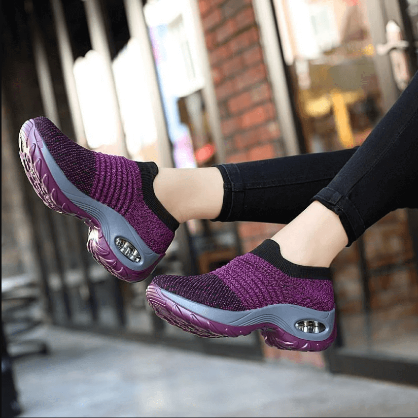 Ademende Sok Sneakers
