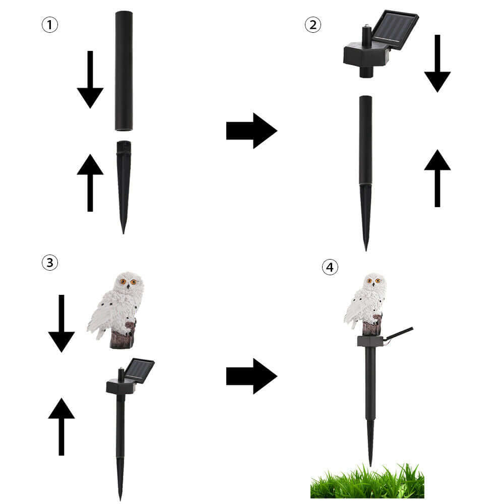LED Lichtgevende Tuin Uil