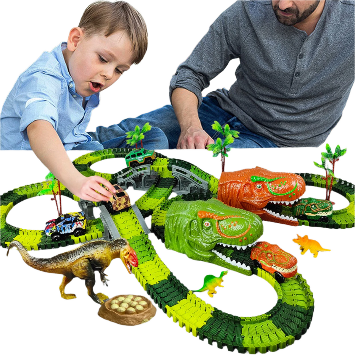Treinbaan Speelset – DinoTrack