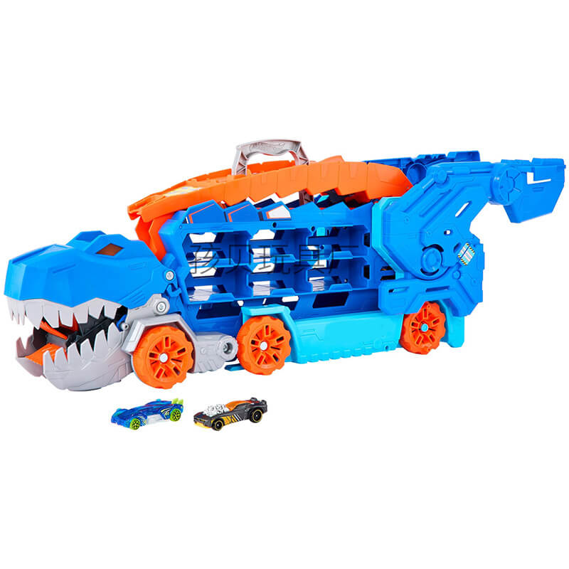 3-in-1 Race Truck voor Kinderen -  T-Rex Transporter