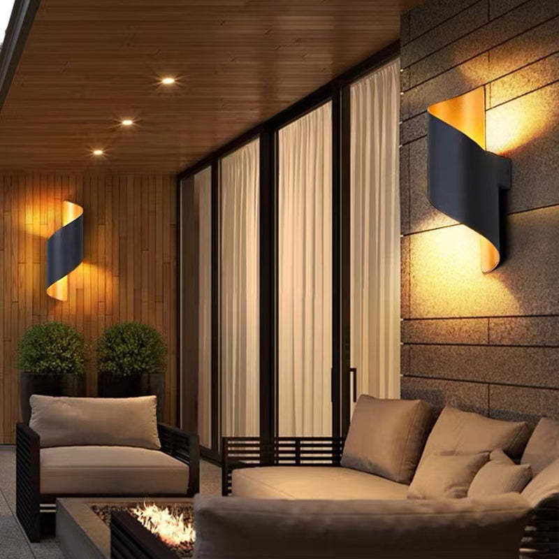 Moderne Spiraal LED Wandlamp - TwistLight