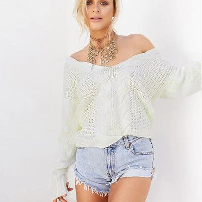 Oversized Dames Trui met Lange Mouwen – Thalia