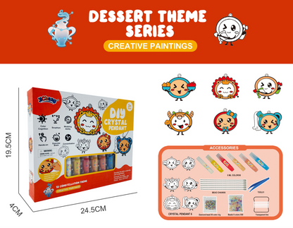 DIY-knutselset met kristallen voor kinderen – 1 kopen, 1 gratis