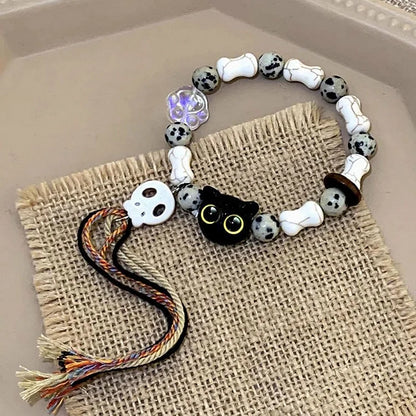 Katjes en Doodskop Armband - Selina