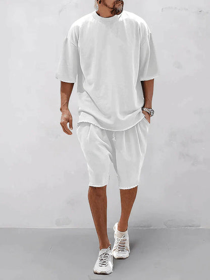 Luxe heren sportset in Loose-Fit-stijl – Cassian