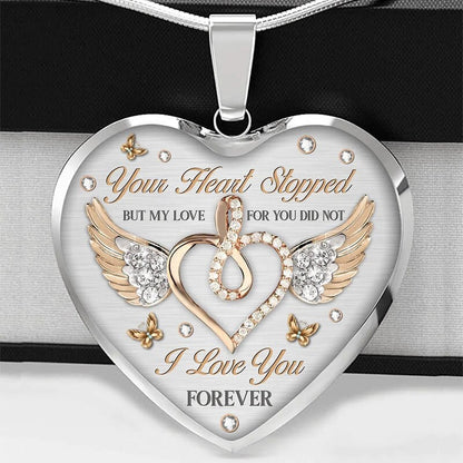 Gegraveerde Hartketting – Sofie “Forever”