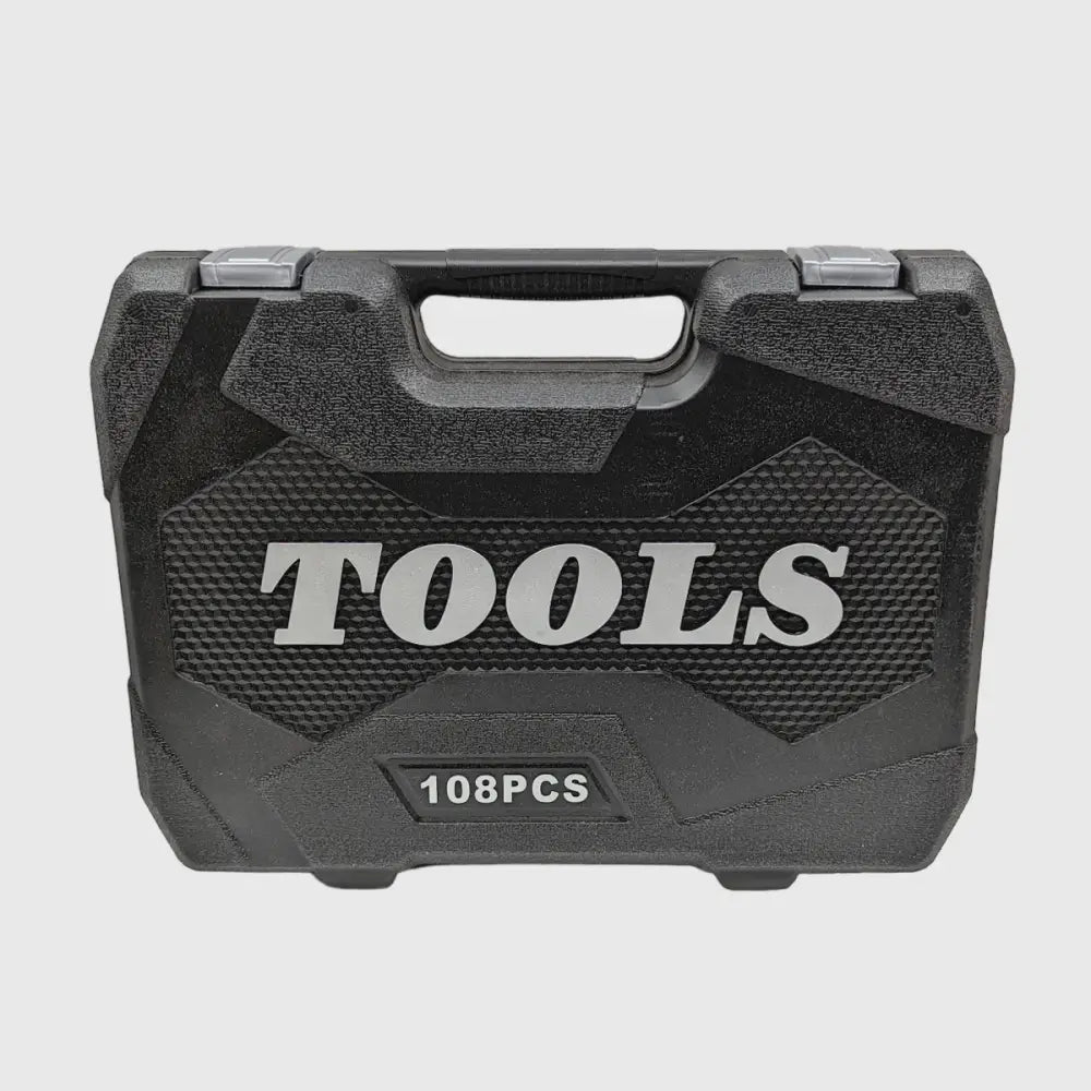 108-delige Dopsleutelset van Chroom-Vanadium – TorqueMaster