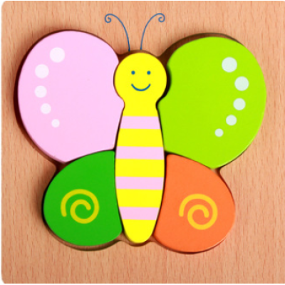 Houten leerpuzzel voor peuters – Ontdekkerset Montessori (1+1 GRATIS)