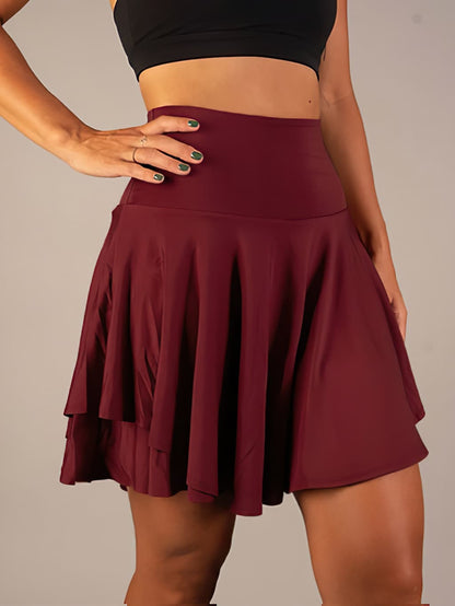 Sportieve & Functionele Dames Tennisrok met Shorts en Zakken – Maja