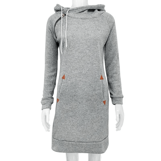 Hoody Sweatjurk met Zakken - Isabella