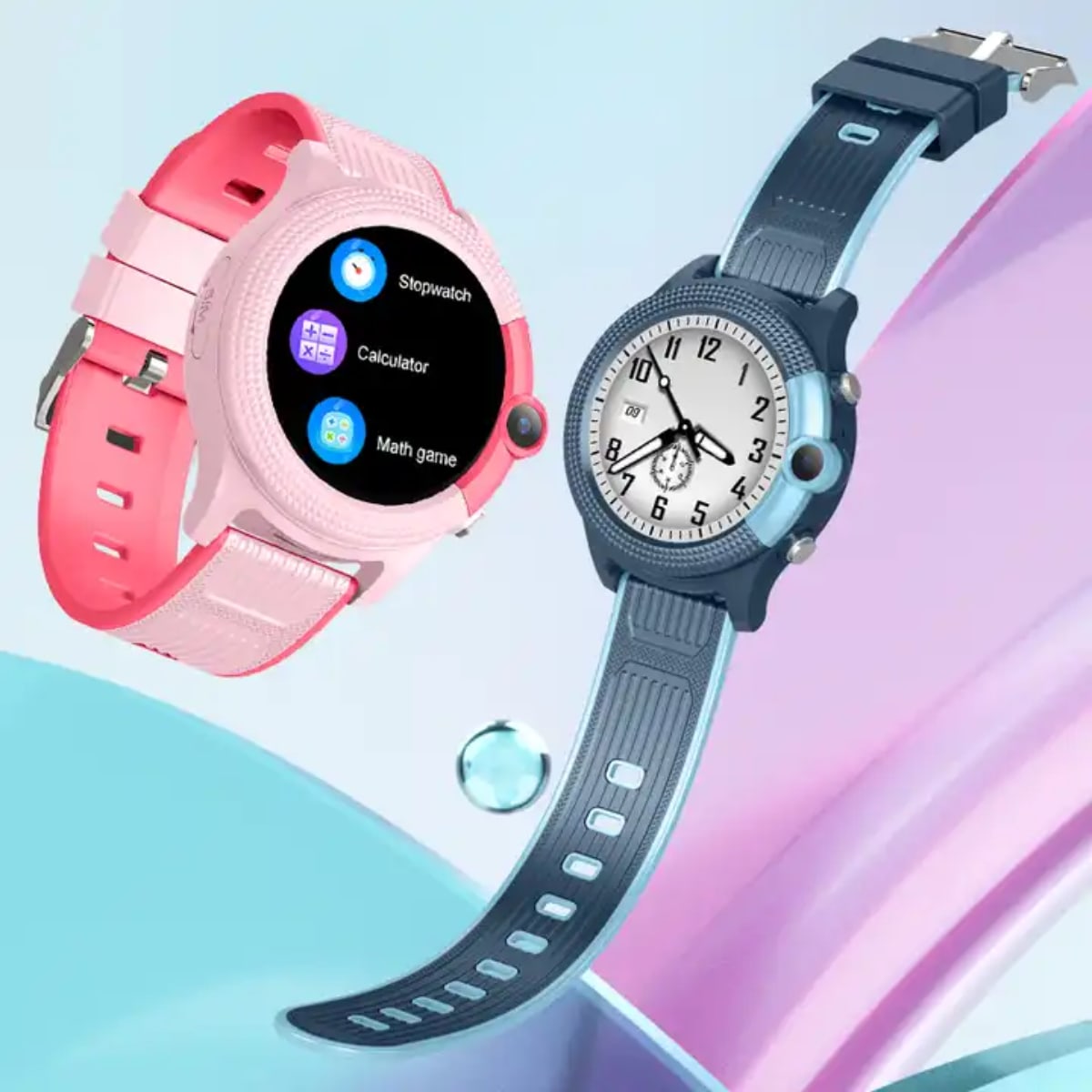 Kinder-smartwatch met GPS, camera en belfunctie voor een veilige dagelijkse routine