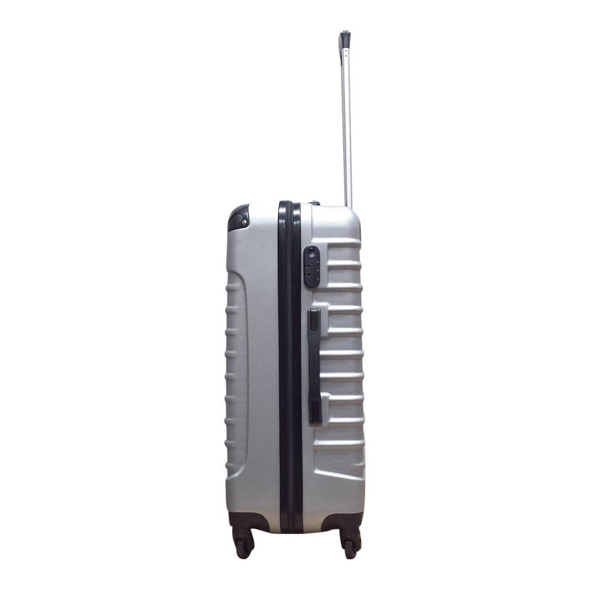 2-Delige Hardshell Kofferset – Milano Zilver