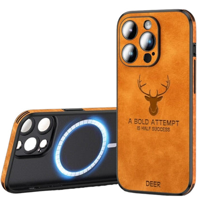 Luxe Hertenleren iPhone Hoes - Veltro