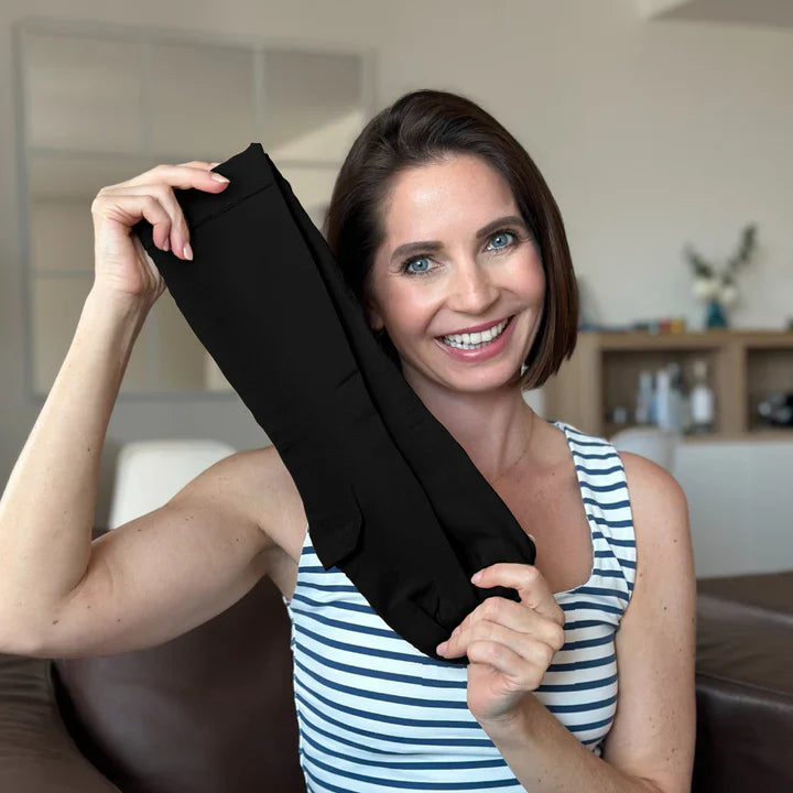 LuxCompress - comfortabele en stijlvolle compressiekousen voor dagelijks gebruik met een elastische band
