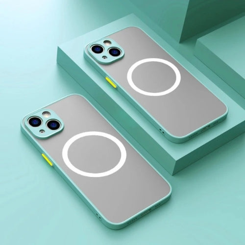 Matte Magnetische Telefoonhoes met MagSafe & Stootbescherming – 1+1 GRATIS