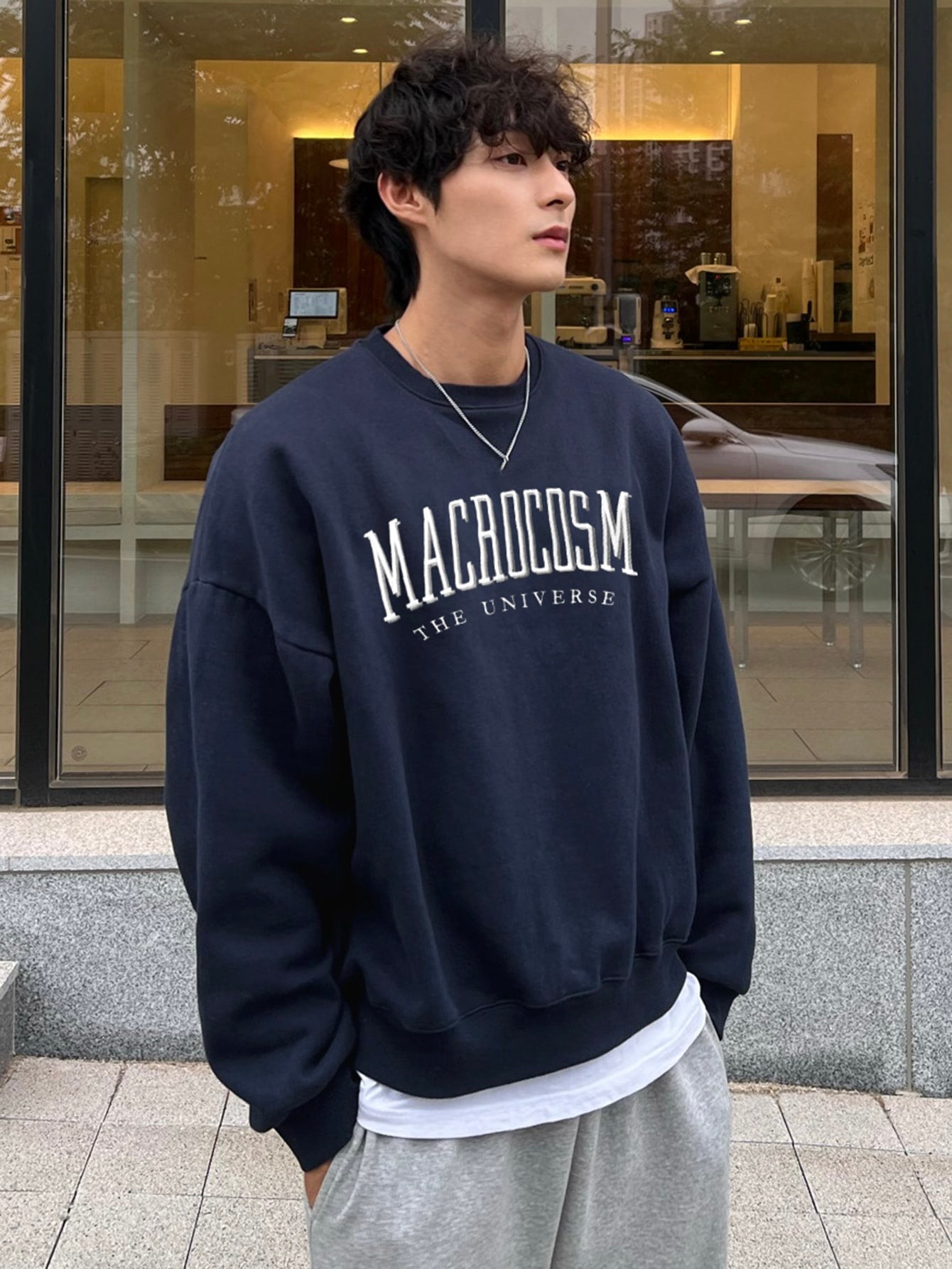 Oversized Sweatshirt voor Heren - Norveric