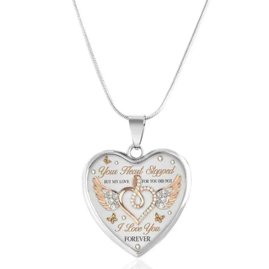 Gegraveerde Hartketting – Sofie “Forever”