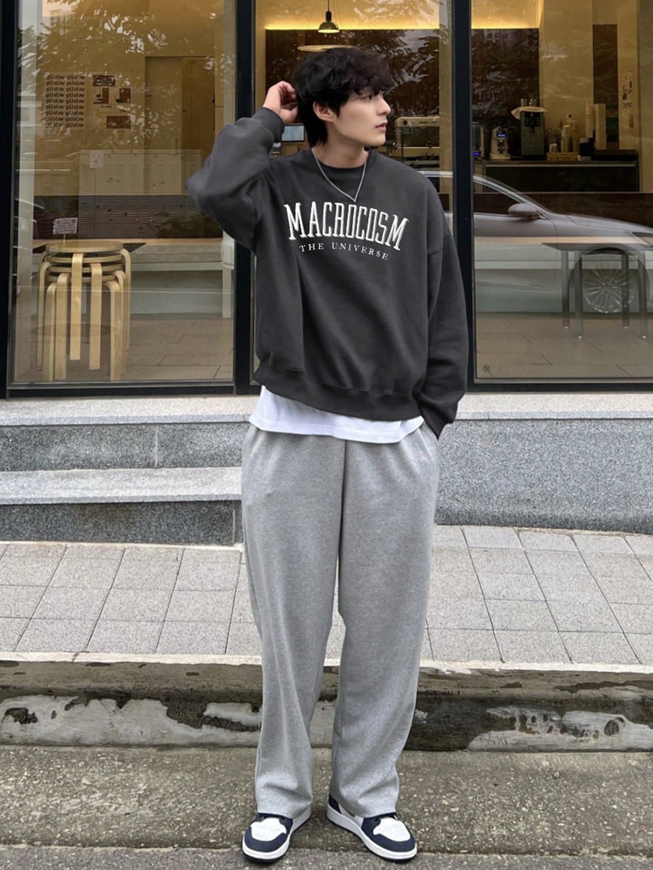 Oversized Sweatshirt voor Heren - Norveric