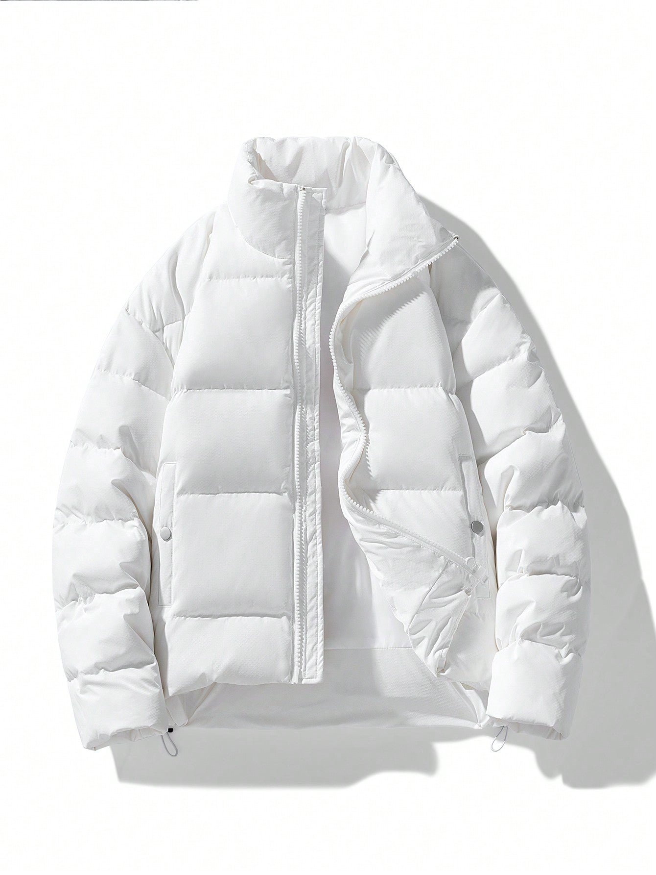 Oversized Fluorescerende Heren Winterjas - Vigoro