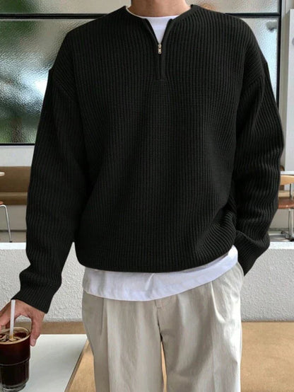 Oversized Zip-Up Trui voor Heren - Havron