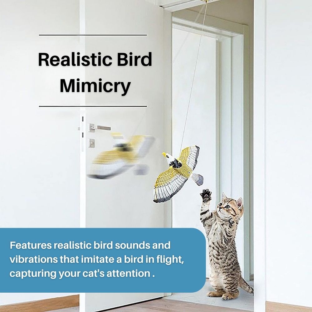 Interactief Kattenspeelgoed voor Plezier en Beweging - FeatherFlight™
