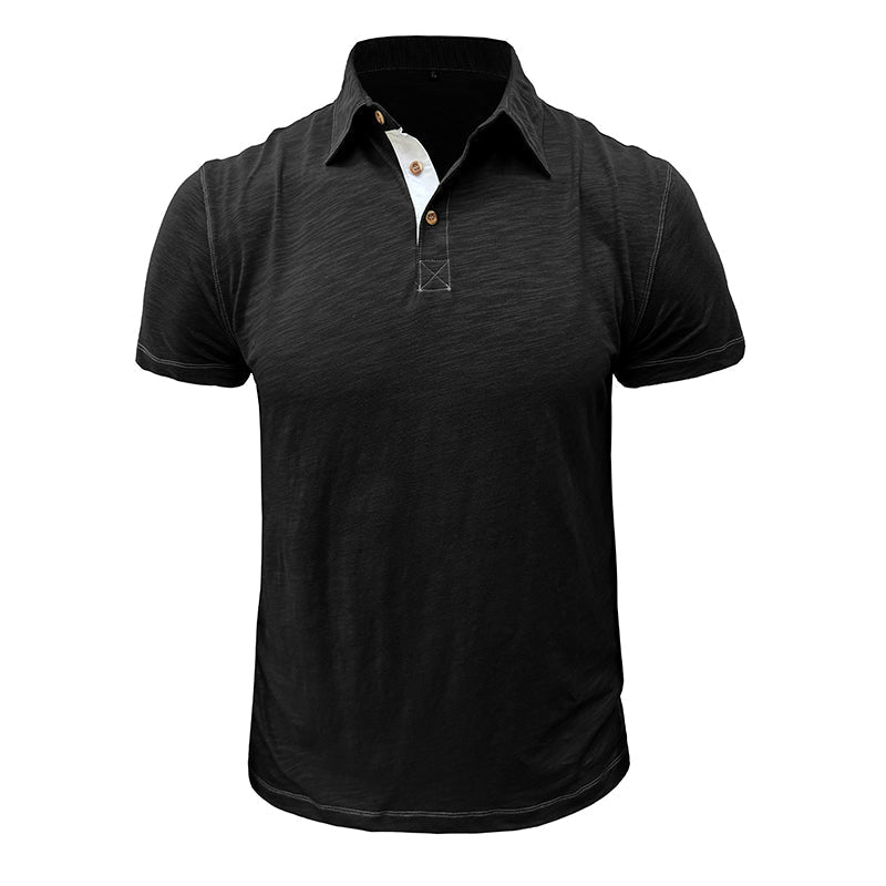 Heren Poloshirt van Zacht Katoen – Matteo