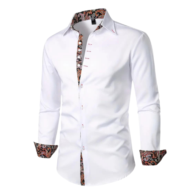 Trendy Heren Feestoverhemd - Matteo