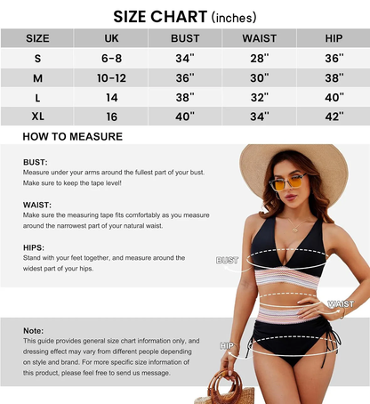 Corrigerende Bikini Set met High-Waist Slip & Push Up Top – Selina | 1 kopen, 1 gratis