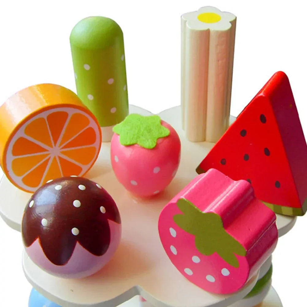 Magnetisch houten speelgoed om het denken en de creativiteit van kinderen te stimuleren.