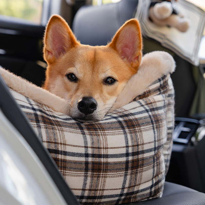 Pluche Autostoel voor Huisdieren – RideSafe CozySeat