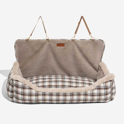 Pluche Autostoel voor Huisdieren – RideSafe CozySeat
