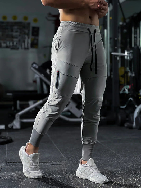 Heren Sportbroek met Stretch en Zakken – Dario