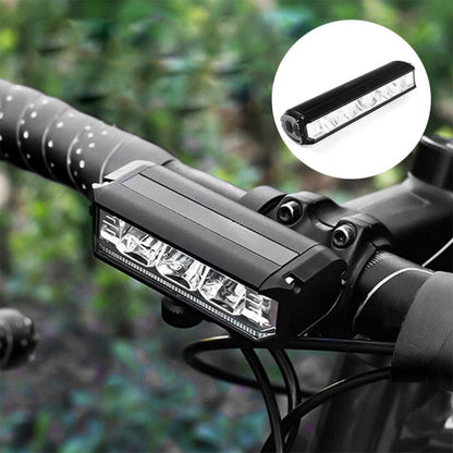 Superhelder 180° fietslicht met geïntegreerde accu – Luminor