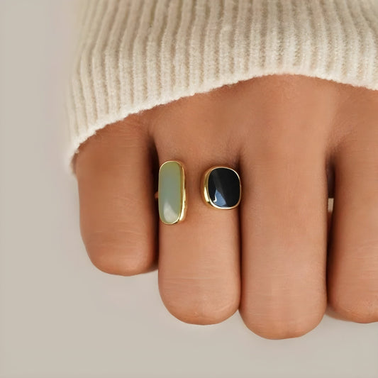 Aquamarijn Ring - Serena