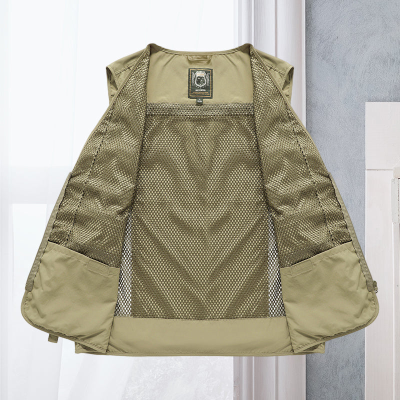 Licht Heren Outdoorvest - Viktor