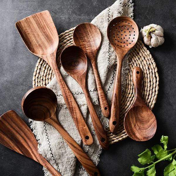 Natuurlijke Houten Keukenset - RustiCook