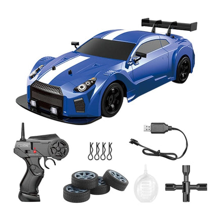 Afstandsbediend RC-driftauto met vierwielaandrijving – razendsnelle actie