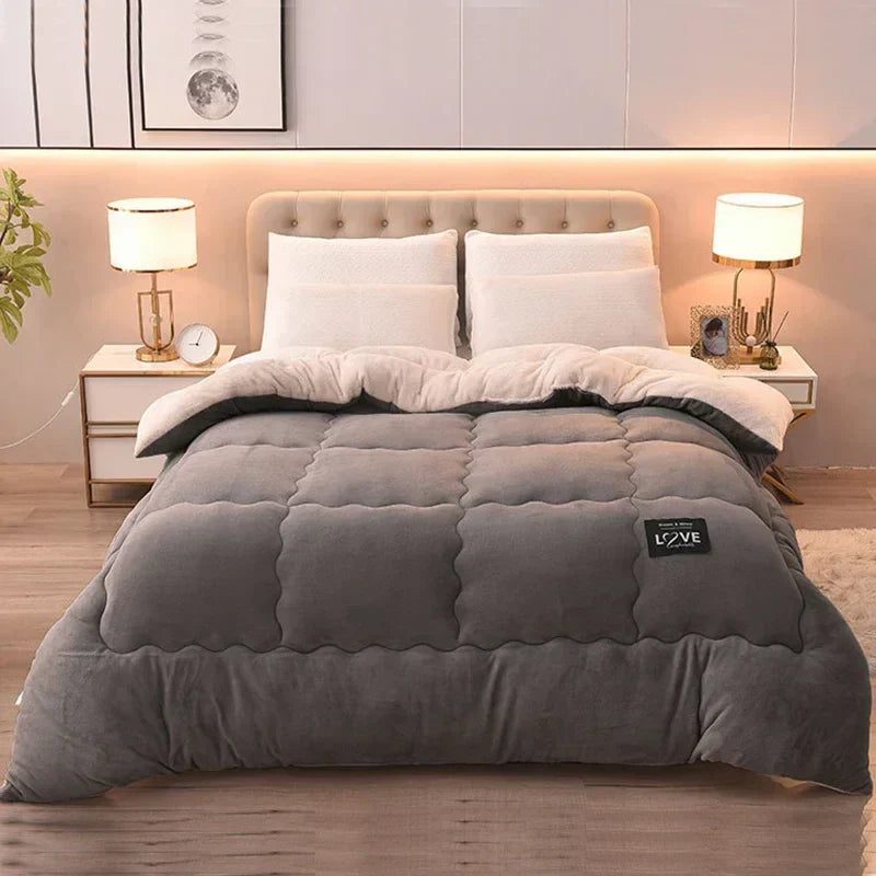 Luxe Winter Dekbed met Dubbel Flanellen Fleece - FrostGuard