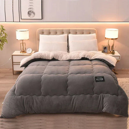 Luxe Winter Dekbed met Dubbel Flanellen Fleece - FrostGuard