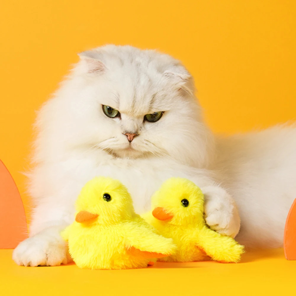 Flappende Eend Speelgoed voor Katten - DuckDash™ (1+1 GRATIS)