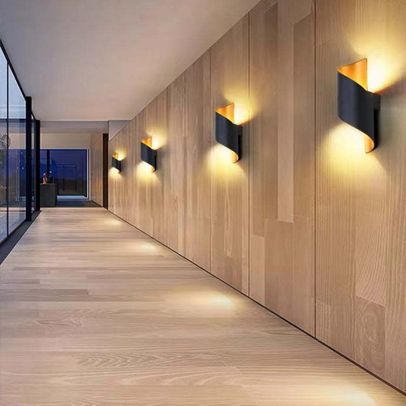 Moderne Spiraal LED Wandlamp - TwistLight