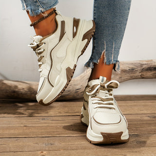 Stijlvolle Dames Sneakers met Hoge Zool – Romi