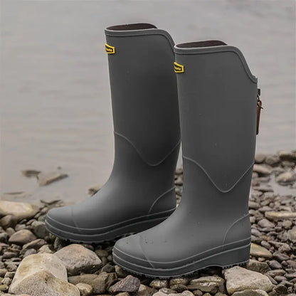 Waterdichte Dames Regenlaarzen van PVC met antislipzool - Corina