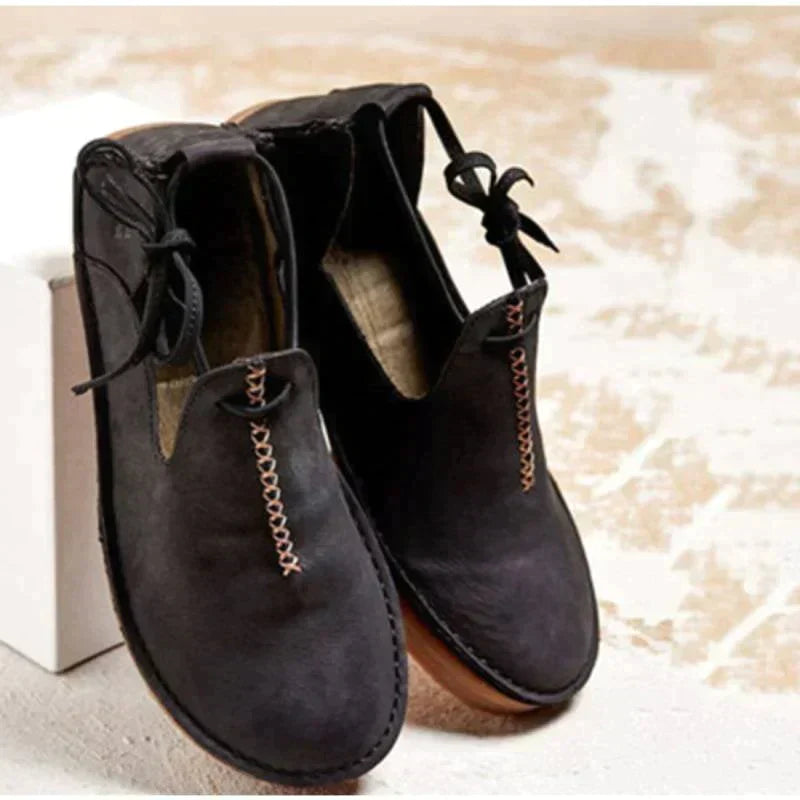 Dames Leren Herstschoenen – Noëlle