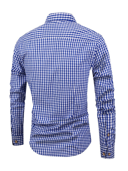 Geruit Herenoverhemd met Comfortabele Pasvorm – Jules