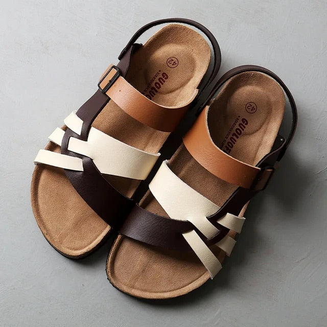 Zomersandalen voor heren met ergonomische voetbed – Milton